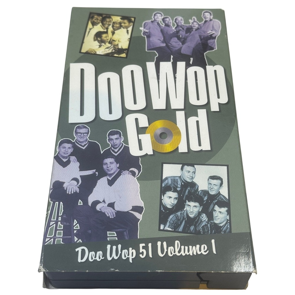 Doo Wop Gold Doo Wop 51 Volume 1 VHS Time Life Video Music Documentary 1999